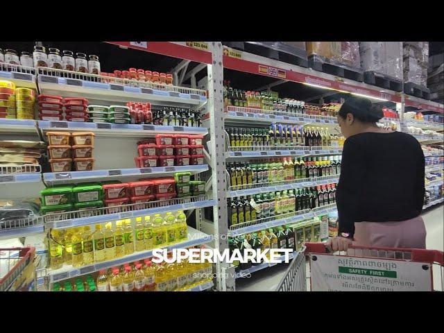 Million of items at Supermarket, realistic grocery shopping, monthly essentials.