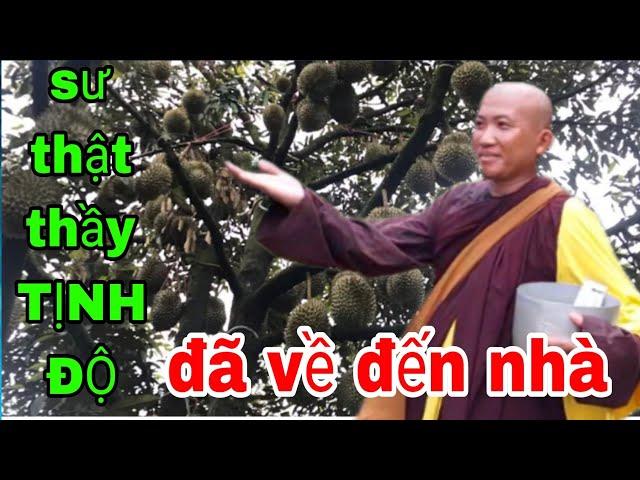 sự thật thầy TỊNH ĐỘ đã về đến nhà #nhuanhoatv