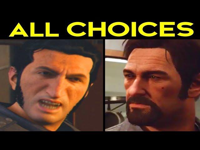 A Way Out - ALL CHOICES LEO'S WAY Vs VINCENTS WAY - Alternative Choices & Outcomes