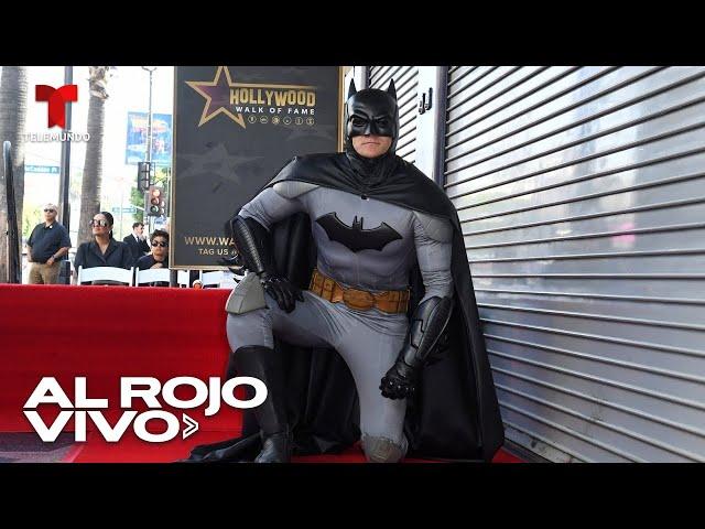 Batman recibe su estrella en el paseo de la fama de Hollywood