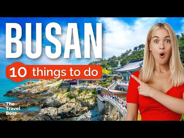 TOP 10 Things to do in Busan, South Korea 2023!