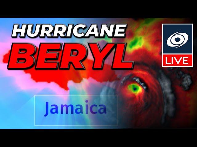 Hurricane Beryl closing in on Jamaica - Live Coverage