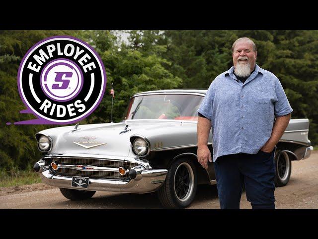 1957 Chevy 4-Door Hard Top -  Employee Rides Steve Wickizer