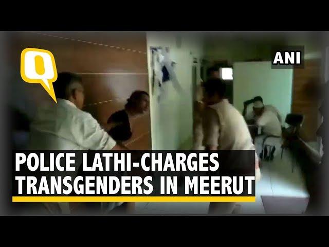 Police Lathi-Charge Transgender People During Scuffle, Arrest 9 | The Quint