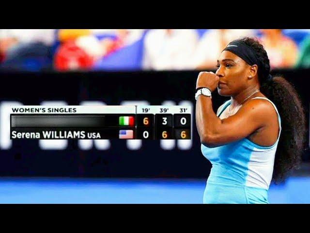 2 Times Serena Williams Fought Back After Got Bageled In First Set | SERENA WILLIAMS FANS