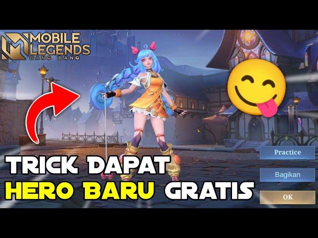 ASLI DAPET?!! CARA DAPAT HERO BARU CICI GRATIS TANPA BATTLE POINT ATAU DIAMOND!? | MOBILE LEGENDS|