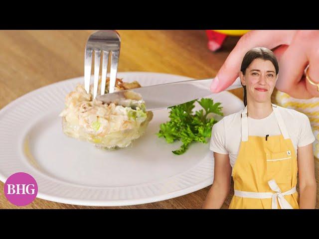 Pro Chef Tries to Make Retro Crab-Stuffed Artichoke Recipe From Vintage Cookbook | Then and Now