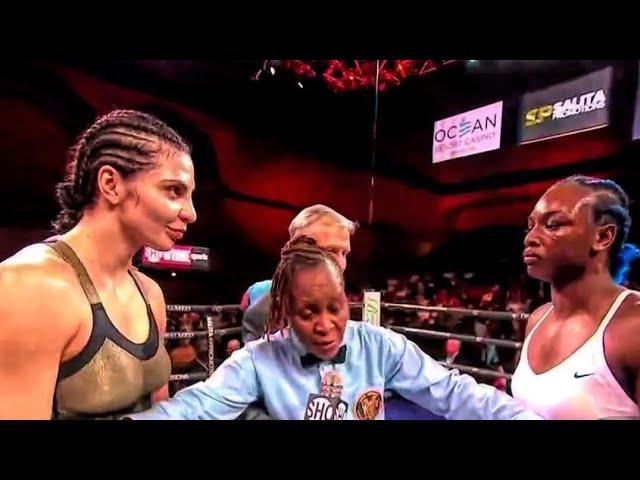 CLARESSA SHIELDS VS CHRISTINA HAMMER MIDDELWEIGHT WORLD TITLE UNIFICATION