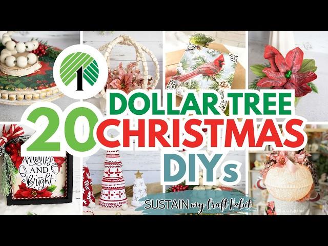 20 Adorable Dollar Tree Christmas Crafts & DIY Ideas for 2024! Relax & Enjoy