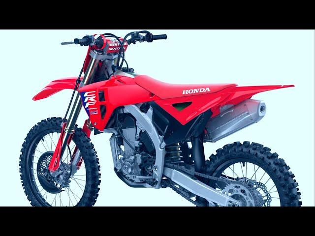 2025 Honda CRF450R and CRF250R