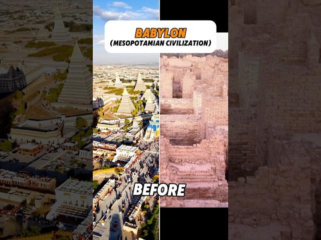 Ancient Cities Reborn with AI #ai #ancienthistory #aishorts #aiart