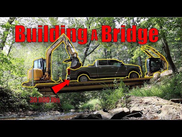 HOW WE BUILT A BRIDGE FOR OUR EQUIPMENT | Is it possible? | Final part