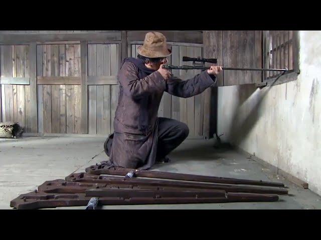 （抗日电影） 一个装扮成老人的狙击手通过了安检，开始了杀戮  ️ 抗日 | Kung Fu