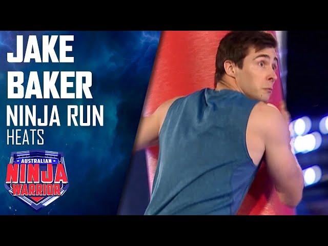 Jake Baker blitzes the course in his first Ninja appearance | Australian Ninja Warrior 2020