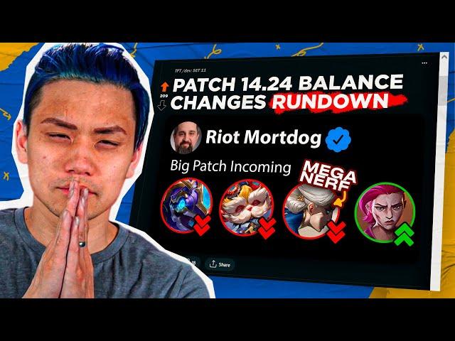 Frodan Reacts to the 14.24 Patch Notes Rundown