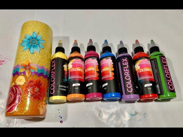 Artistry Epoxy ColorFix Glitter Glue / Paint Tumbler