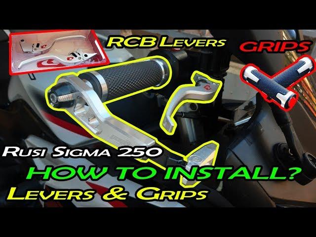 Levers and Grips - How to Install? SIGMA 250