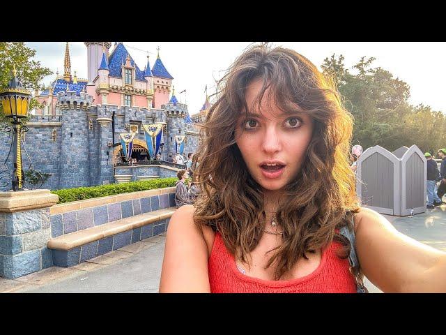 i went to disneyland alone....