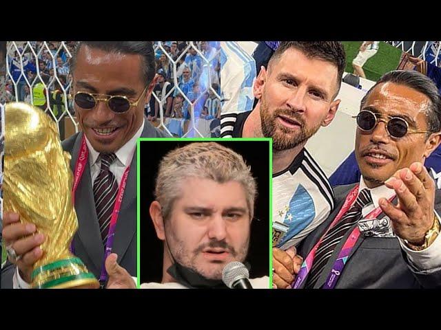 Salt Bae Ridiculed After Messi Interaction at World Cup (Cringe)