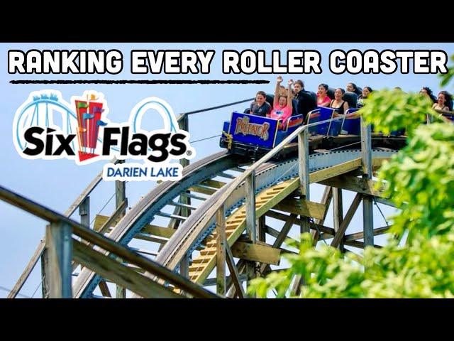 Top 8 Roller Coasters at Six Flags Darien Lake | Corfu, New York (2025)