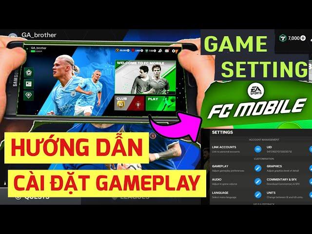 FC MOBILE FROM ZERO EP.02 | HOW TO SETTINGS GAMEPLAY AND GRAPHICS FC MOBILE