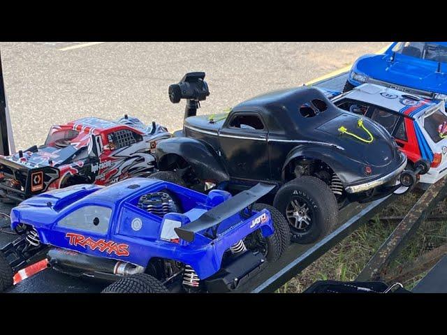 RC Race Track LIVE Stream - lets race many Nitros - NitroGang HPI Jato Tmaxx Stampede