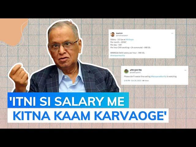 Internet Can't Stop Reacting To Narayana Murthy's '70-Hour Work Week' Remark, Share Hilarious Memes