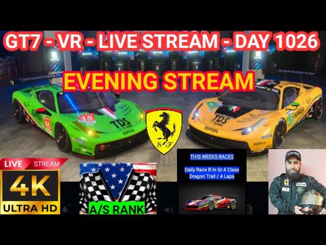 GT7 Day 1026 in VR (FIGHT FOR A+ IN USA) - LIVE GAMEPLAY - Cockpit Cam - TCS OFF - v1.54