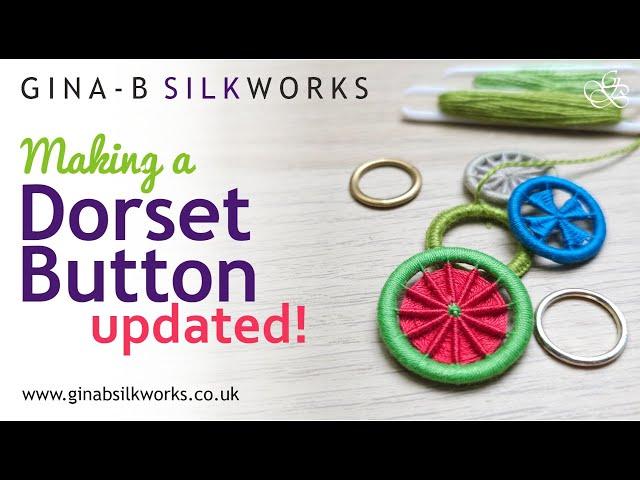 Dorset Button Tutorial - New & Improved - Make a beautiful, traditional button!