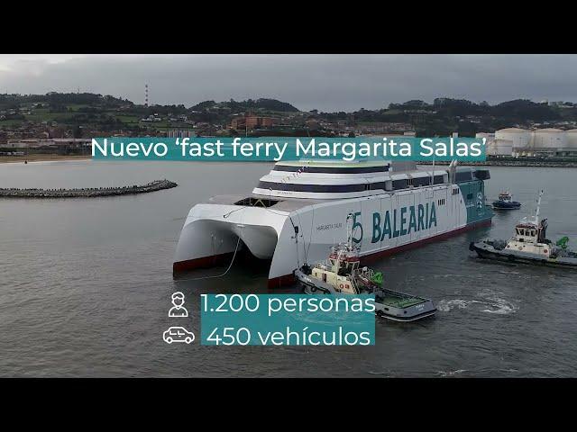 Nuevo fast ferry Margarita Salas #verano2024 | Baleària