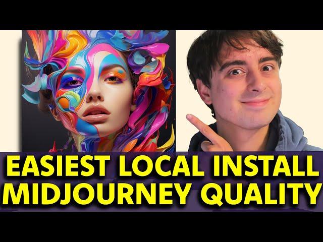 Easiest Install Ever! AI Art Generator on Your PC! MIDJOURNEY QUALITY | How to Install SDXL Locally