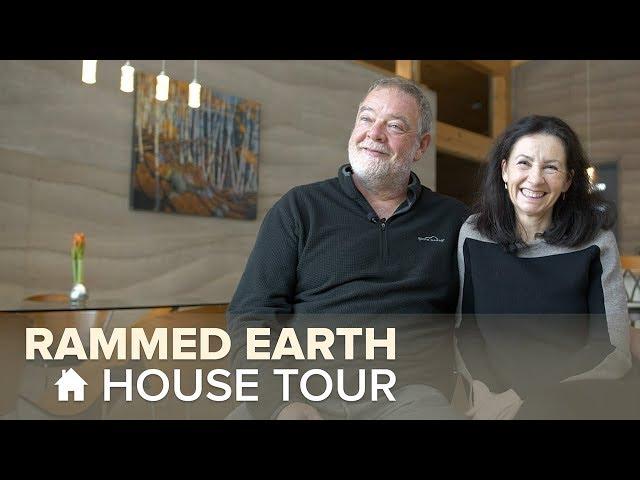 Sustainable Rammed Earth House Tour