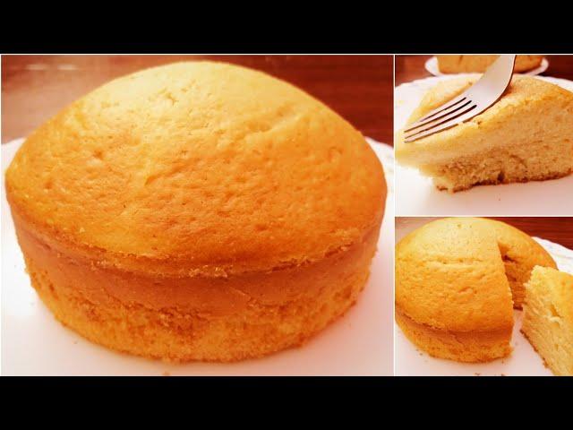 Condensed milk cake | condensed milk sponge cake | milkmaid cake recipe | sponge cake