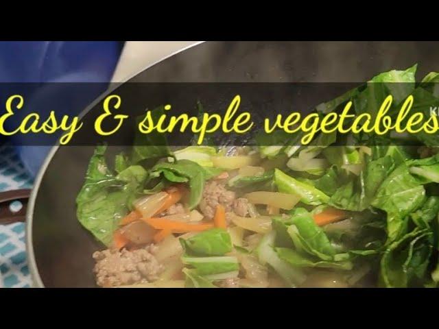 Ep221 Easy & Simple Vegetables Recipe @nep-dred