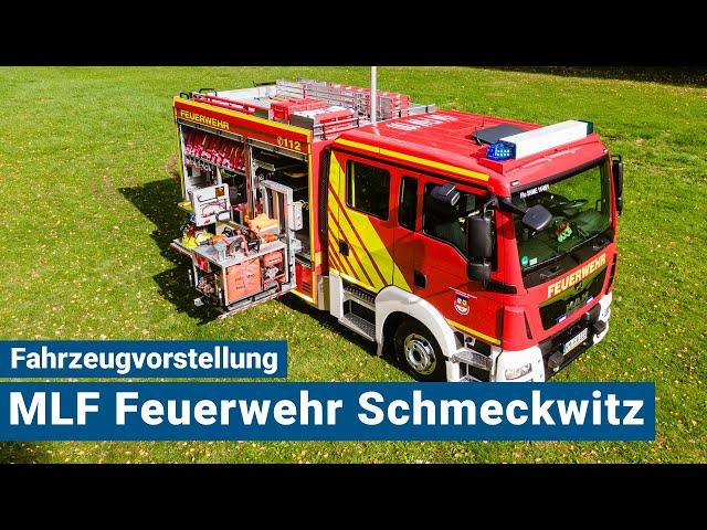 Mittleres Löschfahrzeug MLF der Feuerwehr Schmeckwitz