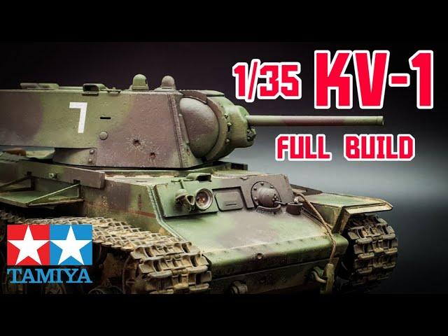 Tamiya 1/35 KV-1 | Full Build