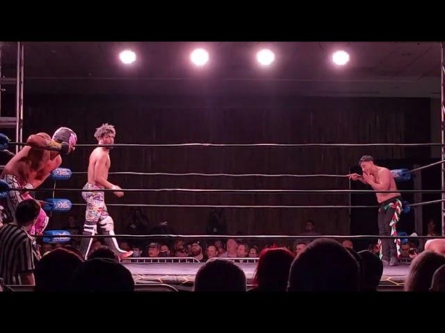 Diego Hill takes out everybody as he enters the Scott Eiland Memorial Battle Royal 11/27/22