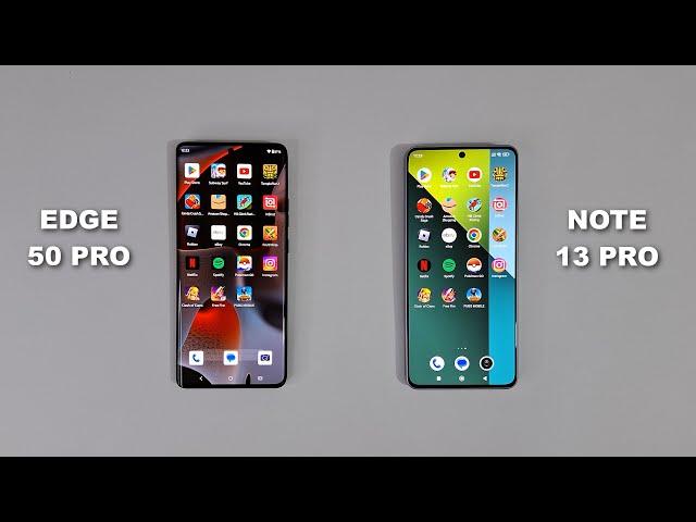 Moto Edge 50 Pro Vs Redmi Note 13 Pro Speed Test