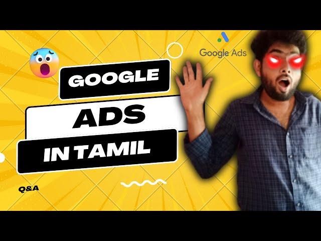 Google ads Tamil Tutorial for Beginners 2024| #googleads #googleadstutotrial #Googleadstamil