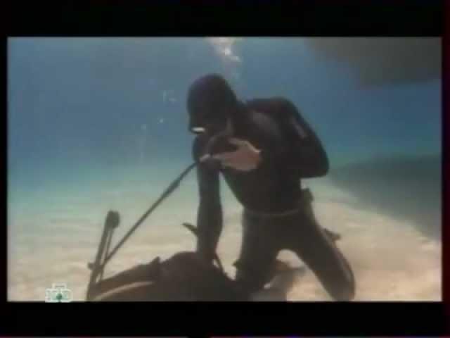 Scuba Scene from " Sea Devils" also known as Plankton