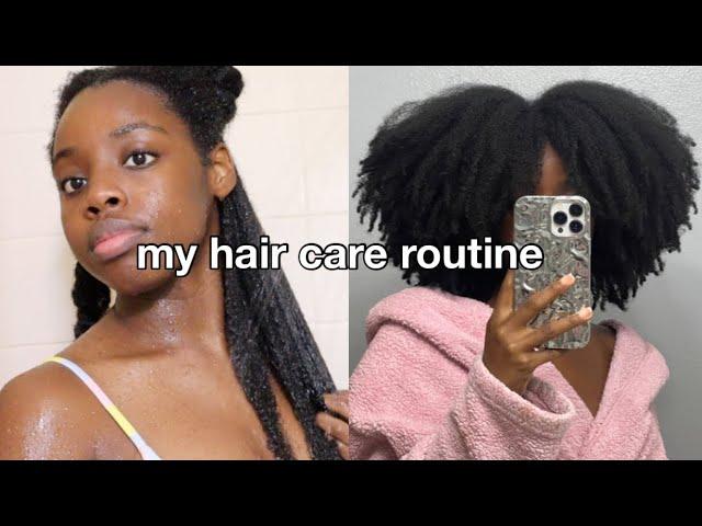 MY HAIR CARE ROUTINE FOR NATURAL HAIR (type 4)