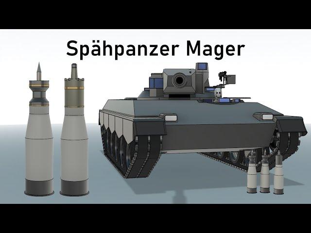 Light Tank Concept/ 105mm Autoloader Mechanism