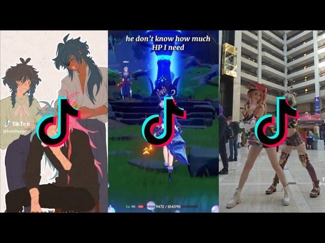 Genshin Impact Tiktok Compilation because furina imitating the other archons is hilarious