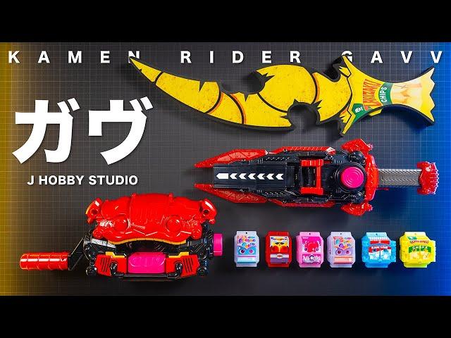 Kamen Rider Gavv DX Henshin Belt Gavv & Gavvgablade | Unboxing and Henshin sound