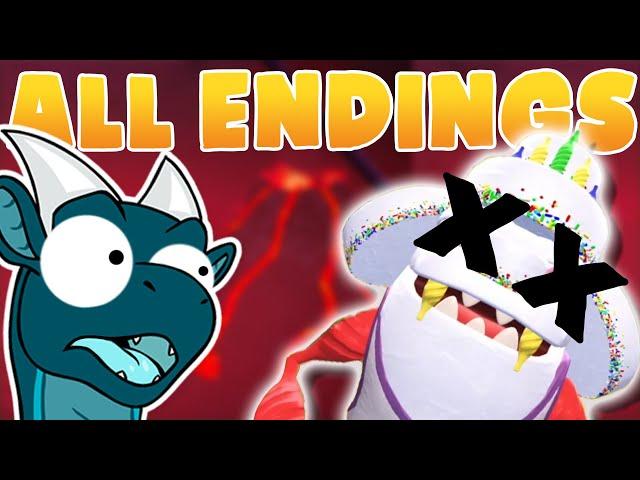 BUGSNAX ALL ENDINGS + Bigsnax Secret Ending