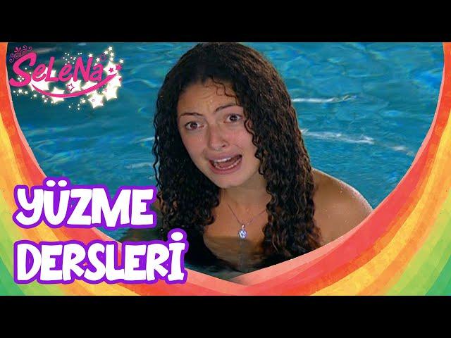 Kıvılcım yüzme dersinde - Selena Sahneler