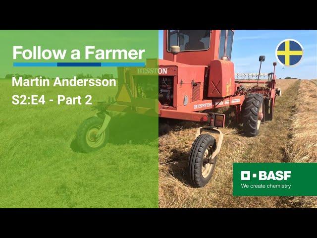 Follow a Farmer - Martin Andersson - S2:E4 part 2 - På löptur i rapsen