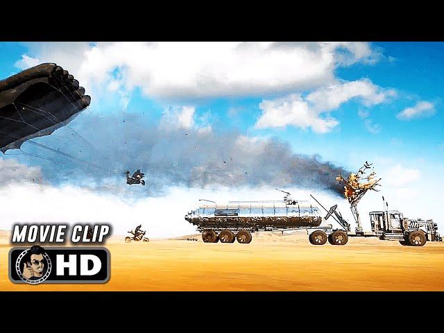 War Rig Chase Scene | FURIOSA: A MAD MAX SAGA (2024) Movie CLIP HD