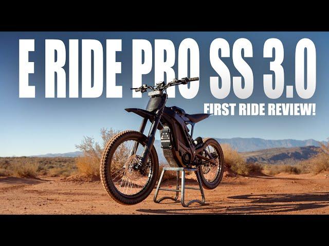 E Ride Pro SS 3 0 First Ride Review