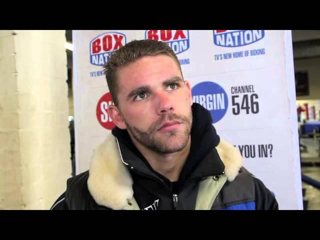 BILLY JOE SAUNDERS TALKS MATTHEW HALL, JOHN RYDER & THE MIDDLEWEIGHT THREE / iFILM LONDON